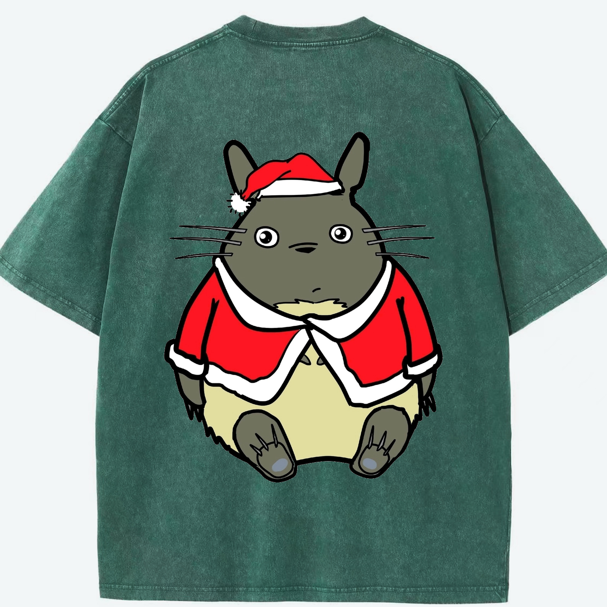（画像用） となりのトトロ 草壁メイ 草壁サツキ My Neighbor Totoro Satsuki Kusakabe Mei Kusakabe 綿100% ヴィンテージ風 半袖Tシャツ（背面プリント）